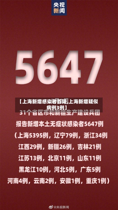 【上海新增感染者首降,上海新增疑似病例3例】-第2张图片