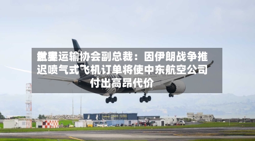 世界航空运输协会副总裁：因伊朗战争推迟喷气式飞机订单将使中东航空公司付出高昂代价-第3张图片