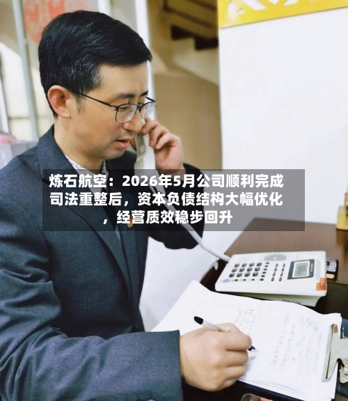 炼石航空：2026年5月公司顺利完成司法重整后，资本负债结构大幅优化	，经营质效稳步回升-第2张图片