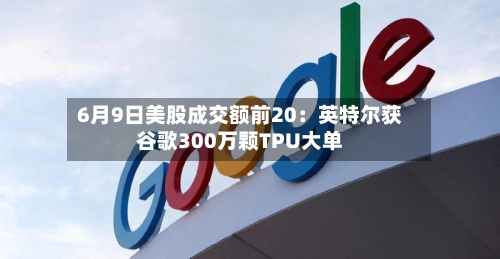 6月9日美股成交额前20：英特尔获谷歌300万颗TPU大单-第3张图片