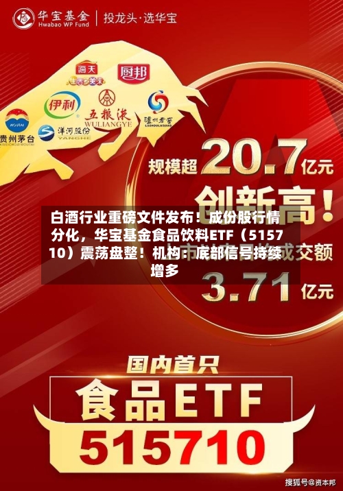 白酒行业重磅文件发布！成份股行情分化，华宝基金食品饮料ETF（515710）震荡盘整！机构：底部信号持续增多-第3张图片